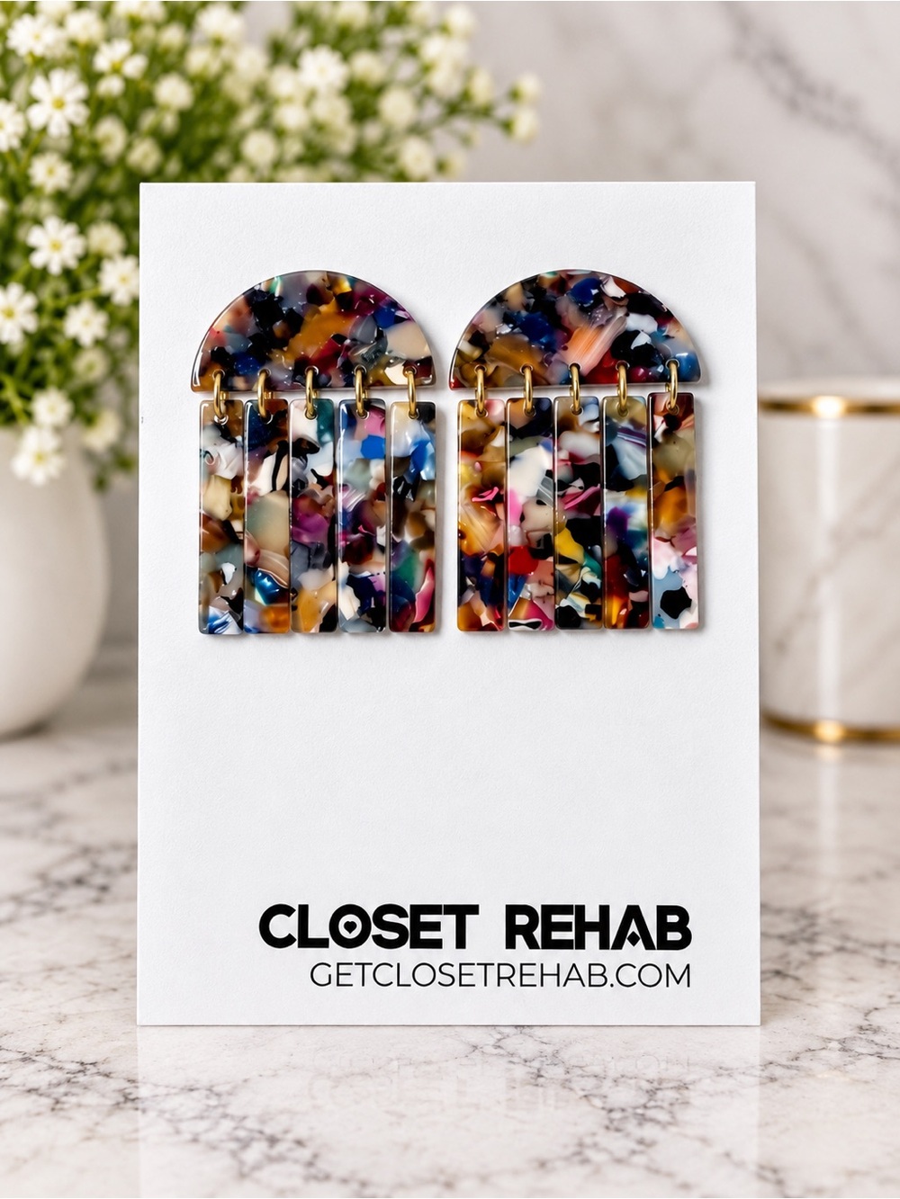 Closet Rehab Fringe Earrings - Multicolor